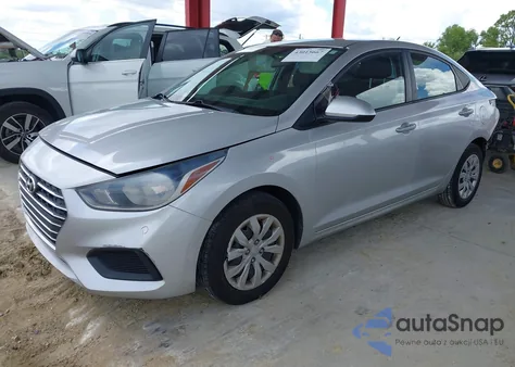 2021 Hyundai Accent Se из США, поврежденный, VIN 3KPC24A63ME131048